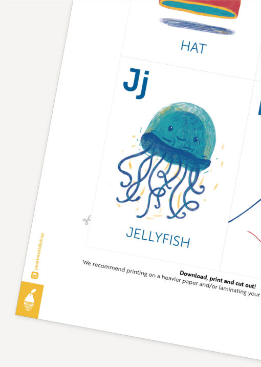 English Alphabet Flash cards, English Alphabet ABC Digital Art, Kids Alphabet, ABC, Kids Education - Image 3