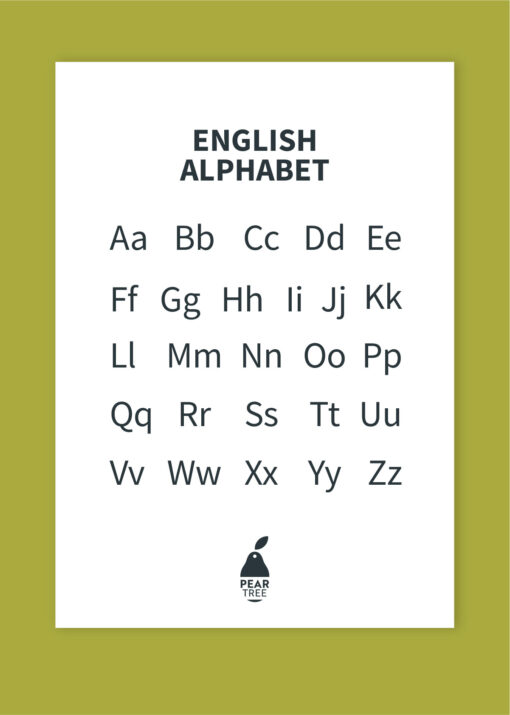BRIGHT MIX English Alphabet Flash cards, English Alphabet, ABC Digital Art, Kids Alphabet, ABC, Kids Education, Print and Cursive letters - Image 5
