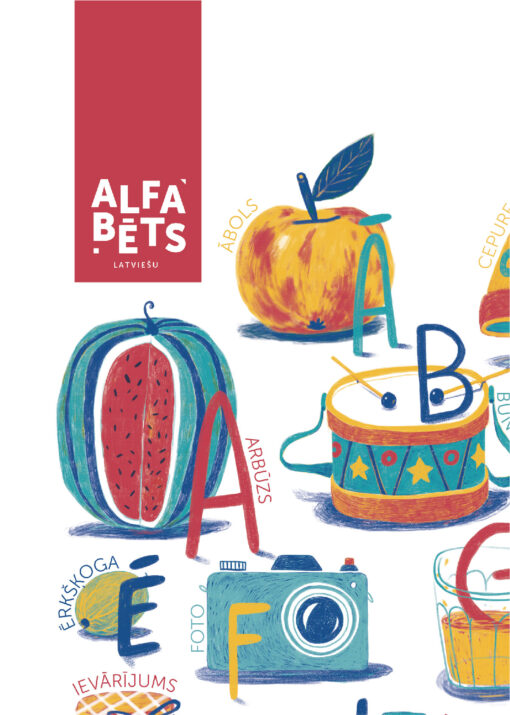 Latvian Alphabet Poster, Latvian Alphabet ABC Digital Art, Kids Room Art, Nursery Art, Nursery Wall Art, Kids Alphabet, ABC, Kids Education - Image 4